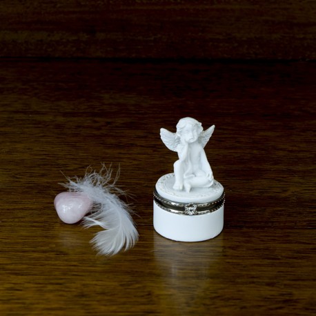 Boite ange mini figurine theme les anges
