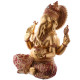 Figurine statuette Dieu hindou Ganesh porteur de chance