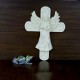 Figurine Ange sur une croix à accrocher