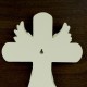 Figurine Ange sur une croix à accrocher